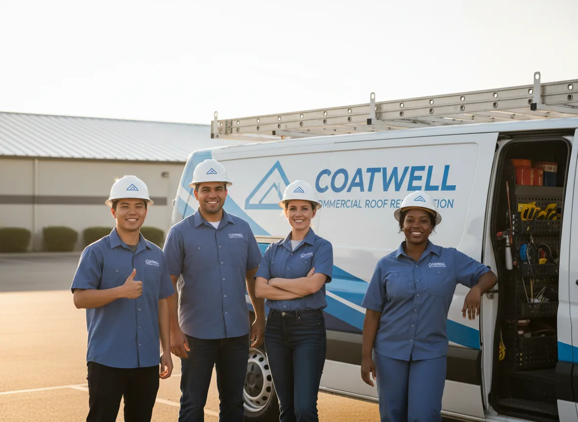 Commercial roof coating company in Meadowlands, MN